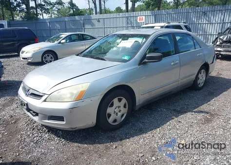 2007 Honda Accord 2.4 Lx из США, поврежденный, VIN 1HGCM56477A227992